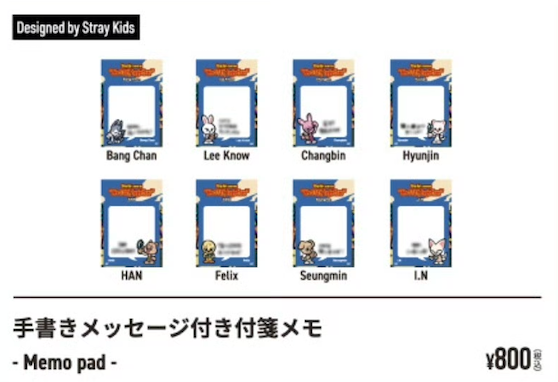 Straykids Exhibition Merch --Member