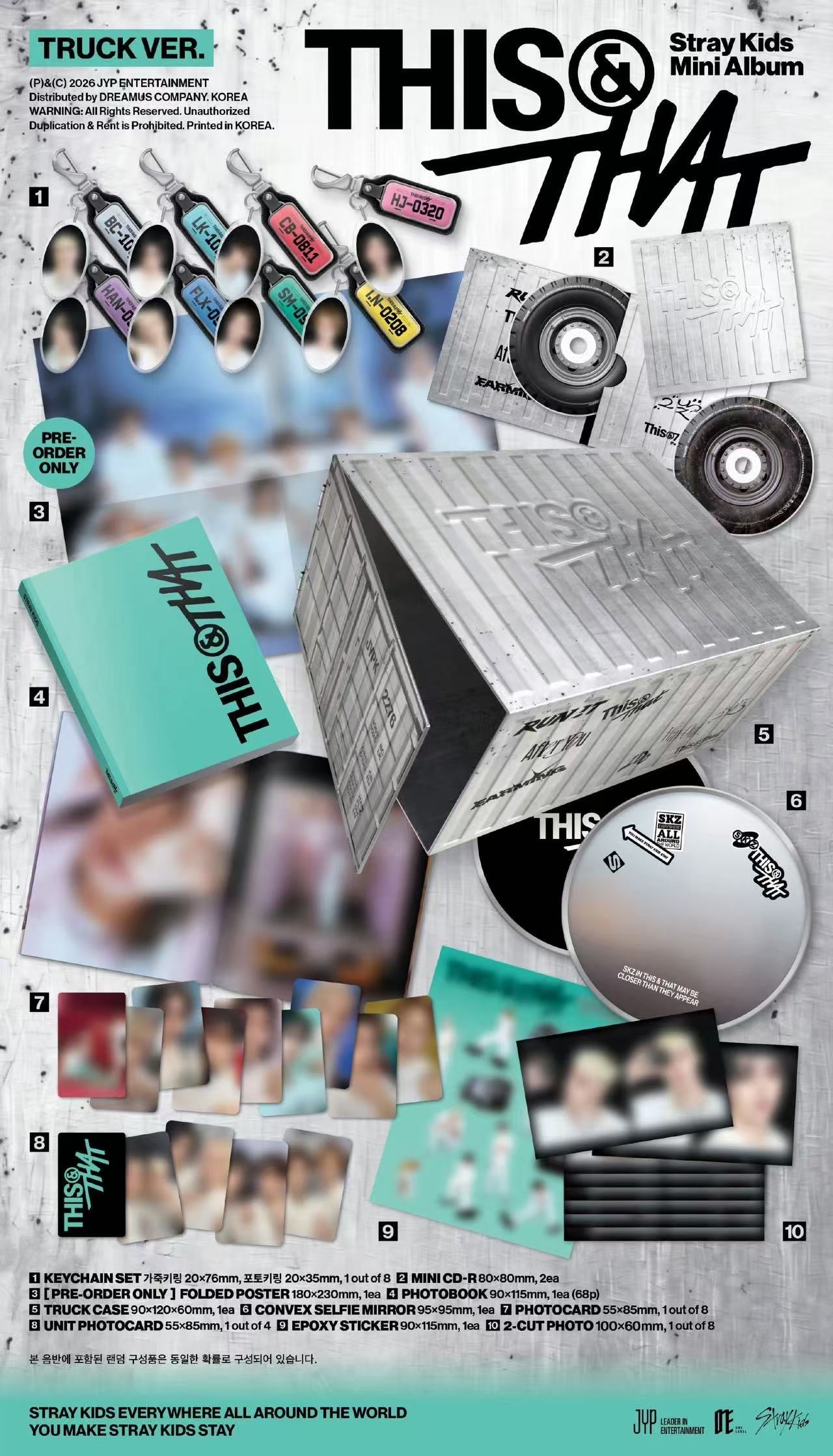 [PRE-ORDER] Stray Kids "THIS & THAT" Album