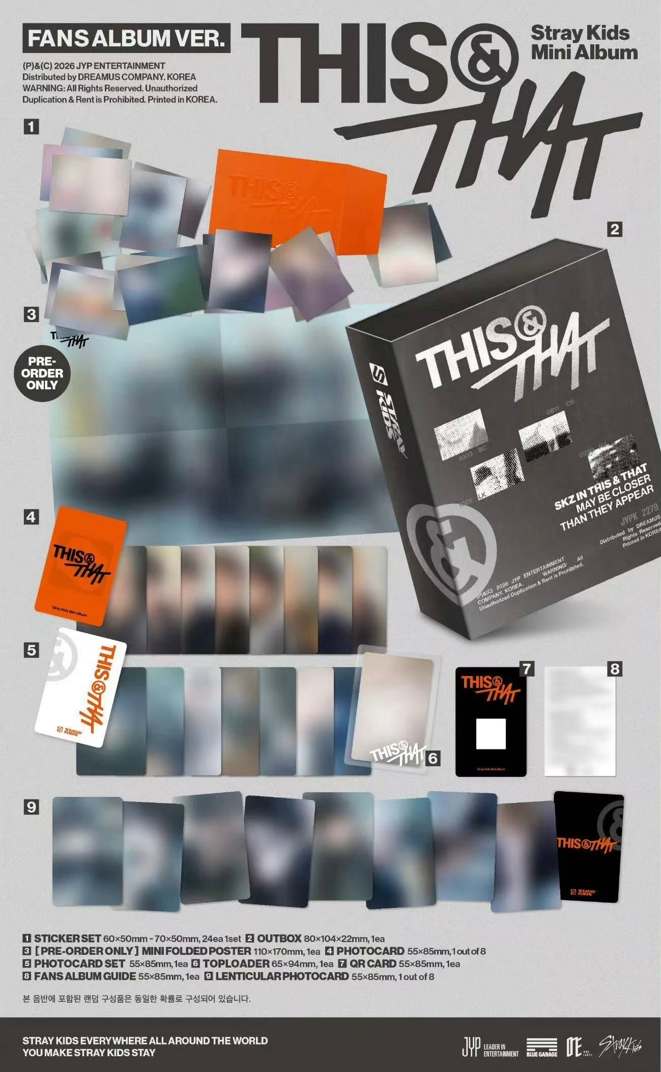 [PRE-ORDER] Stray Kids "THIS & THAT" Album
