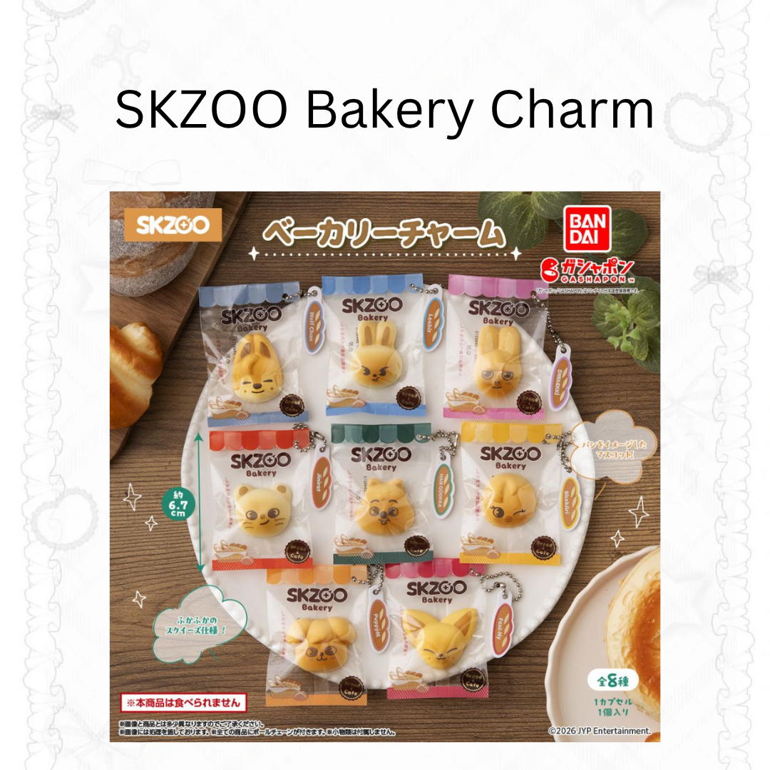 【Preorder】SKZOO Bakery Charm