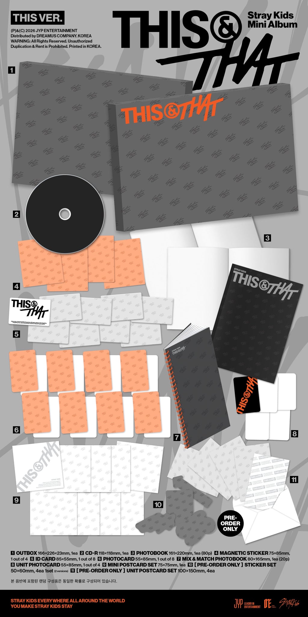 [PRE-ORDER] Stray Kids "THIS & THAT" Album