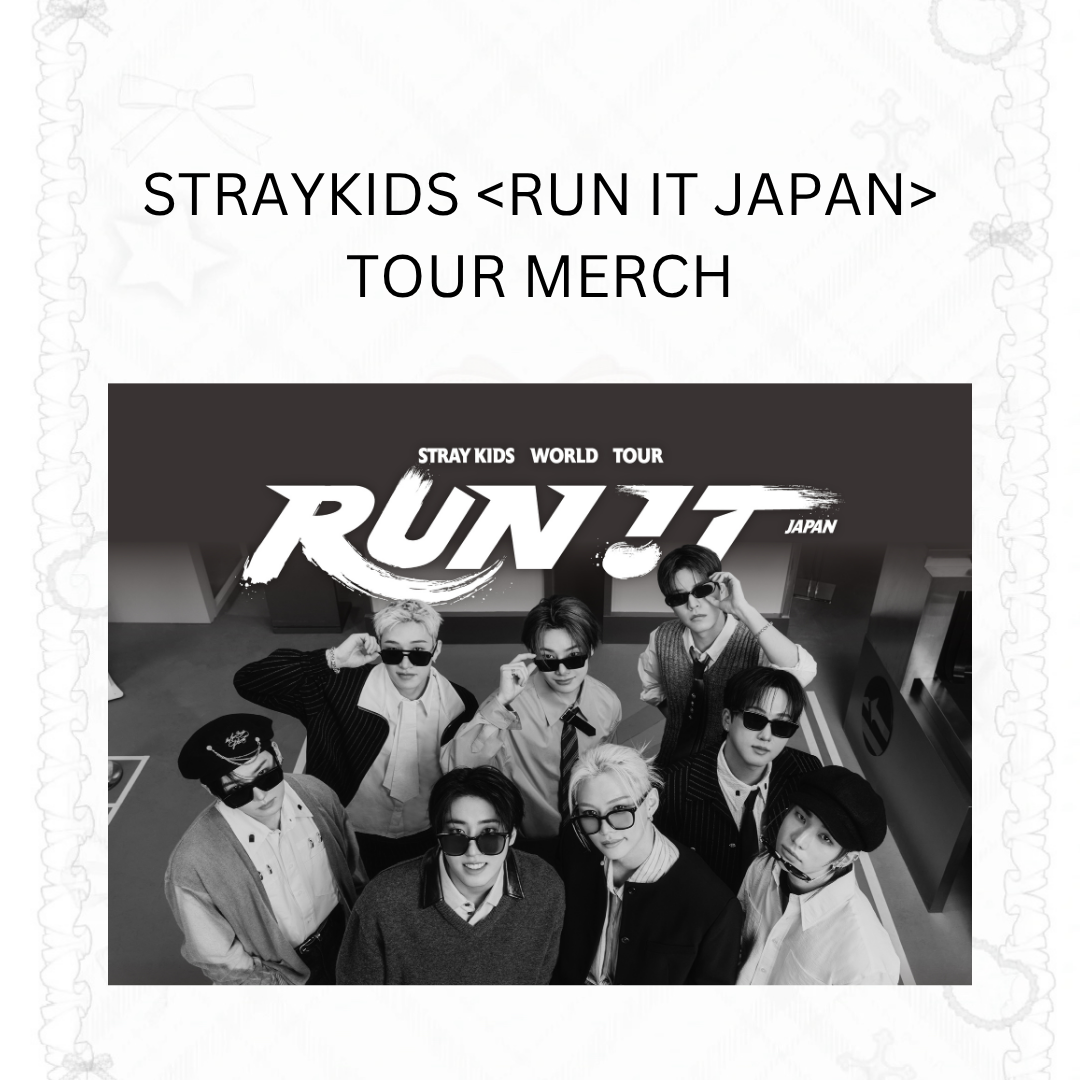 [Preorder] Straykids <RUN IT Japan> Tour Merch