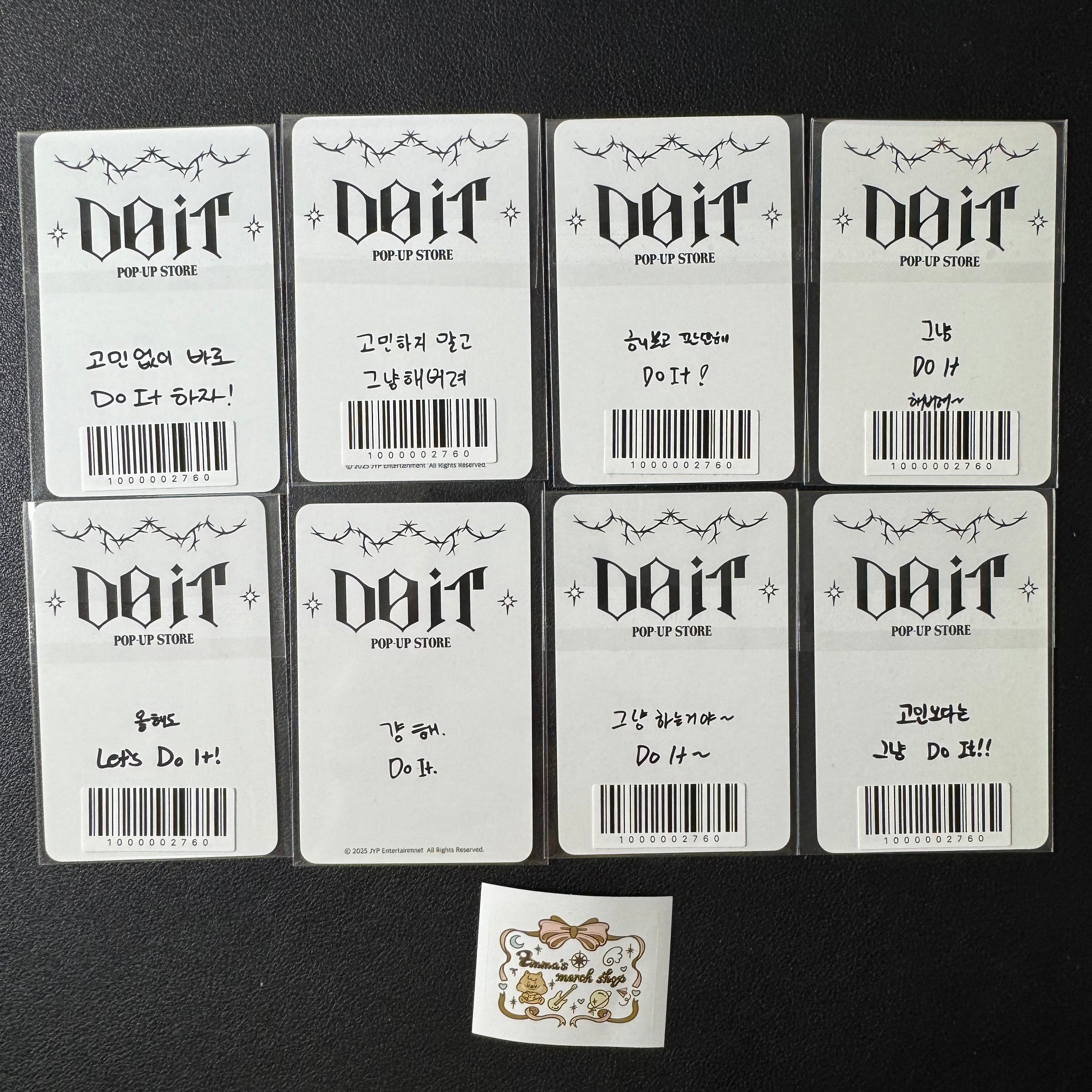 Doit Popup W1 benefit set