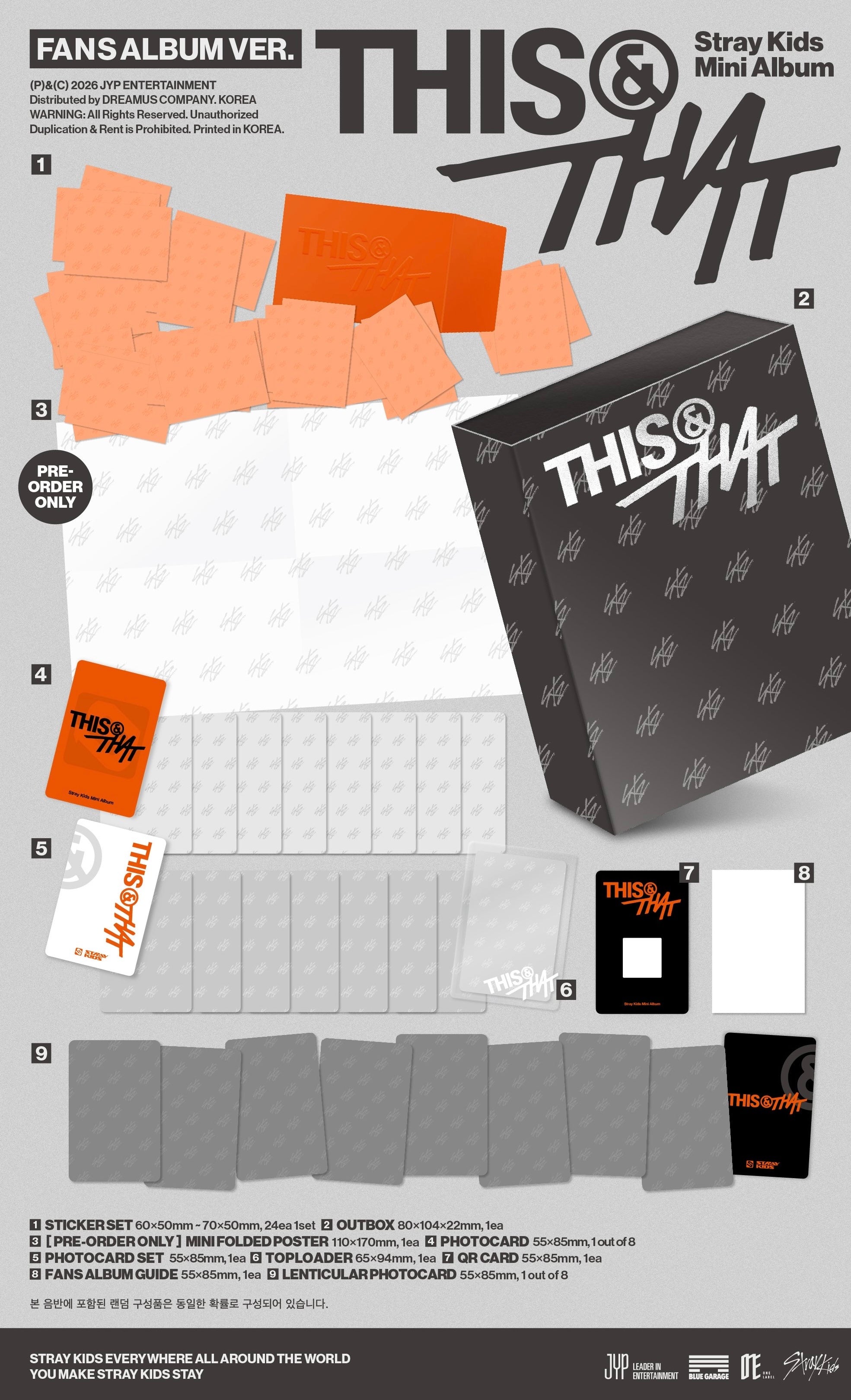 [PRE-ORDER] Stray Kids "THIS & THAT" Album
