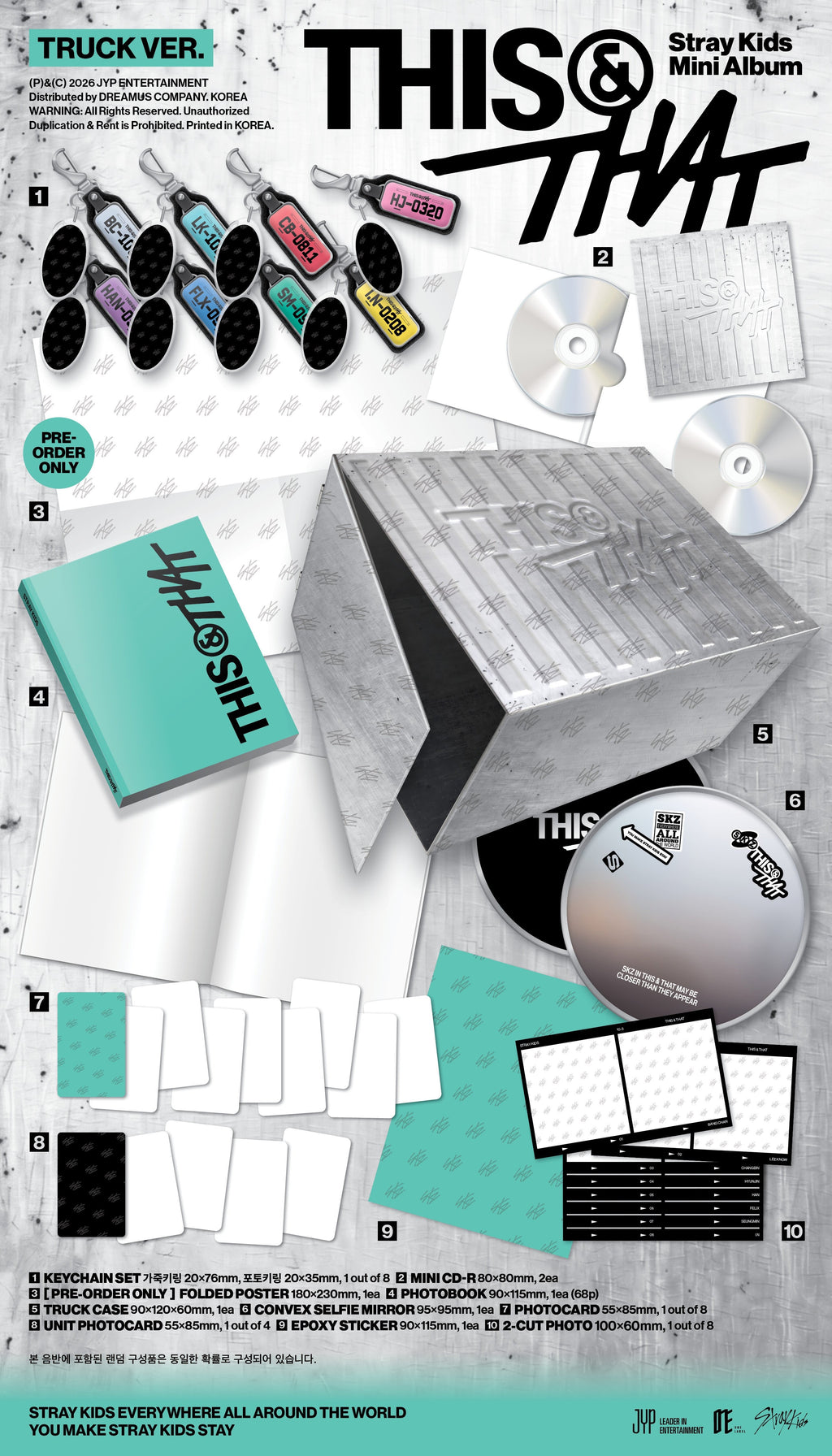 [PRE-ORDER] Stray Kids "THIS & THAT" Album