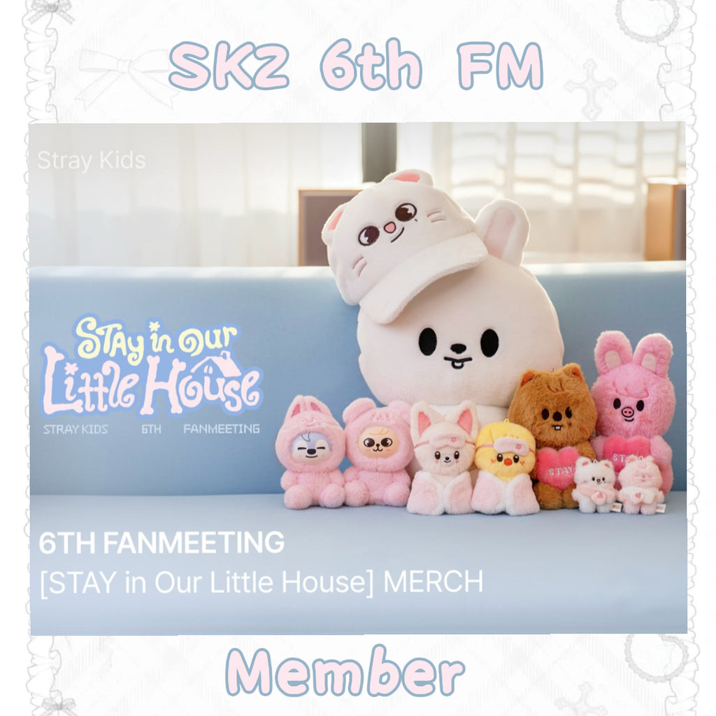 【Leftover】Straykids 6th Fan Meeting Merch- OFFLINE Member