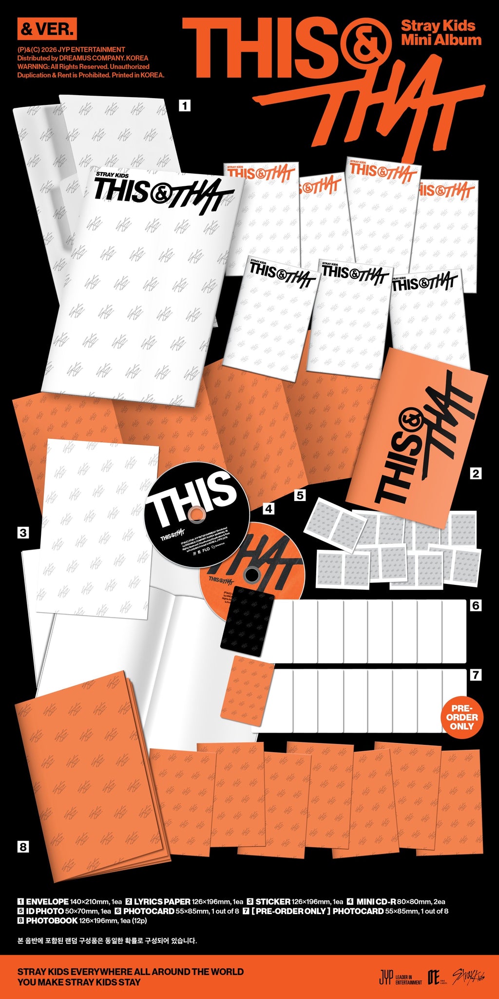 [PRE-ORDER] Stray Kids "THIS & THAT" Album