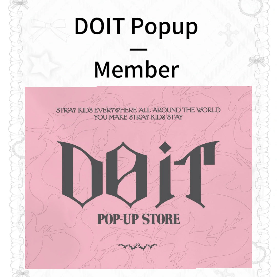 Stray Kids"DO IT" POP-UP STORE- Member