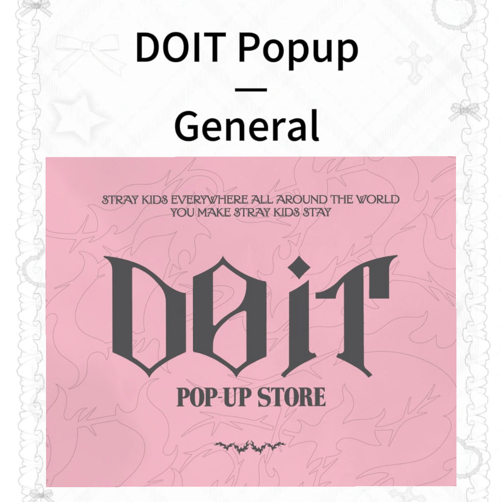 Stray Kids"DO IT" POP-UP STORE- General