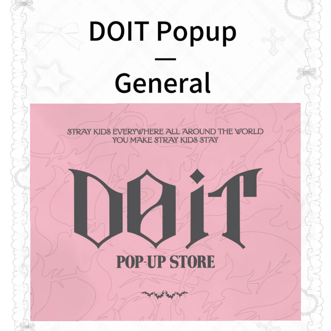 Stray Kids"DO IT" POP-UP STORE- General