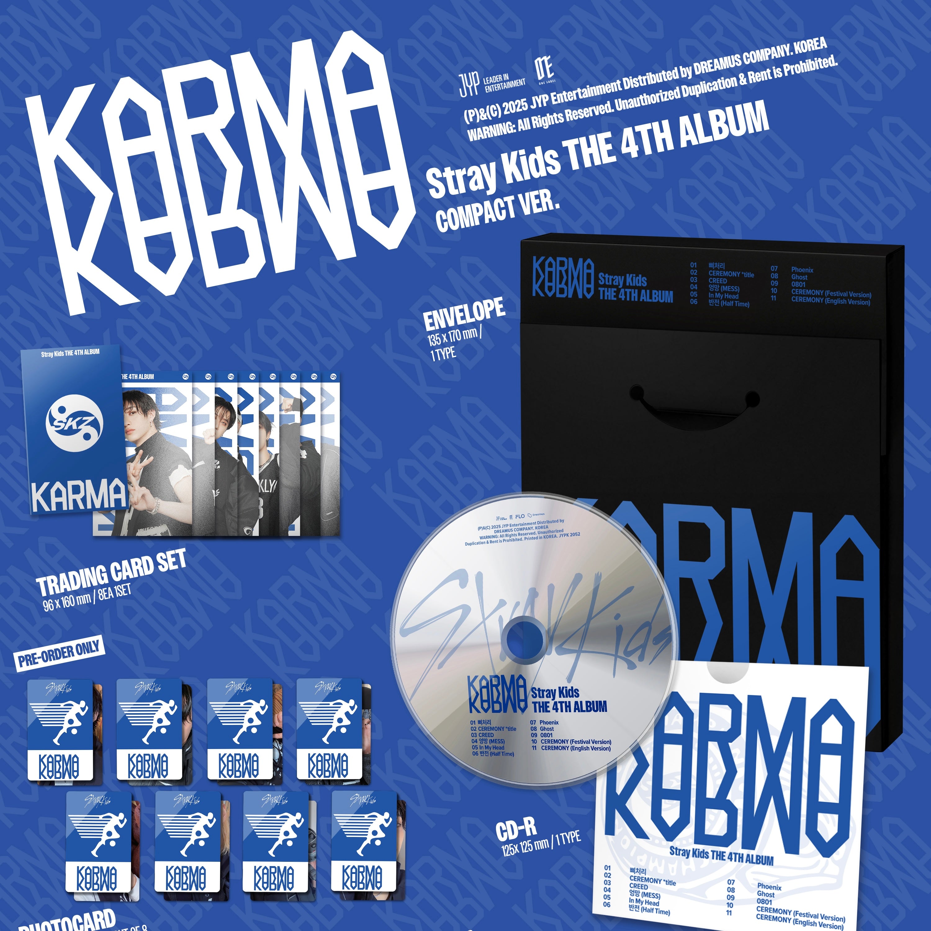 Stray Kids The 4th Album Compact ver.