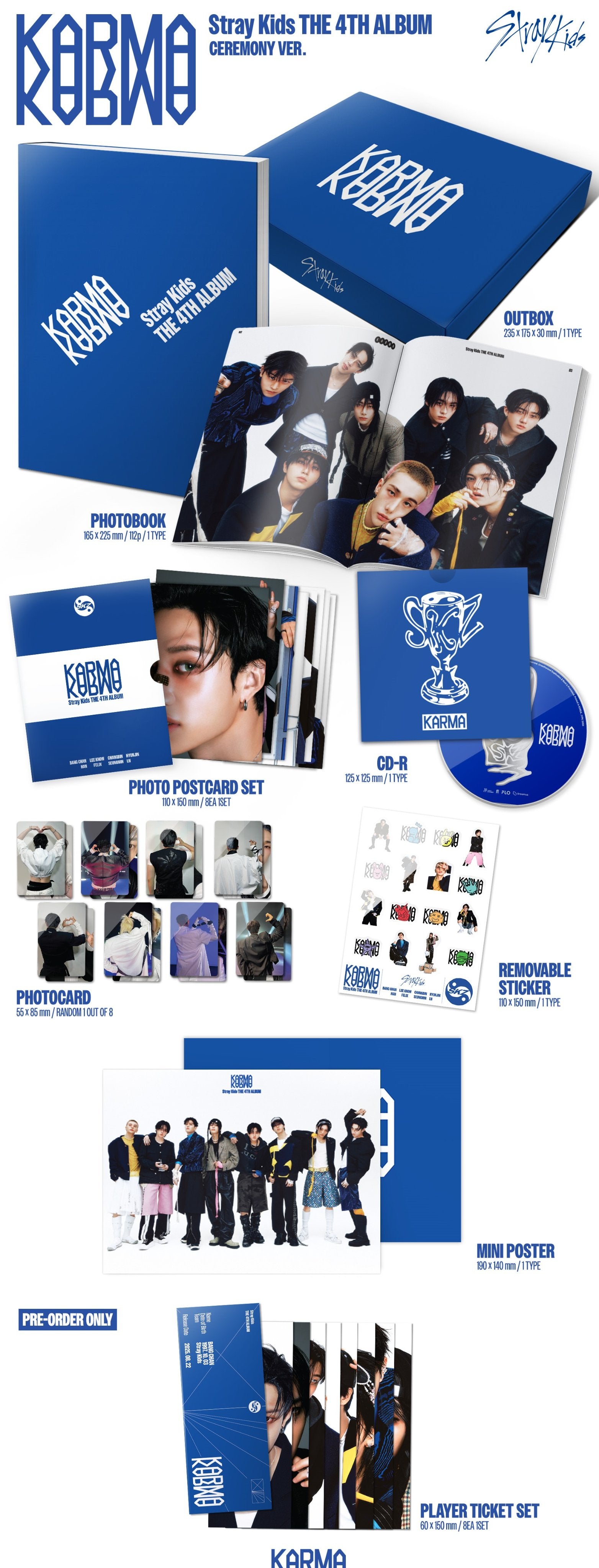 Stray Kids The 4th Album Ceremony ver.